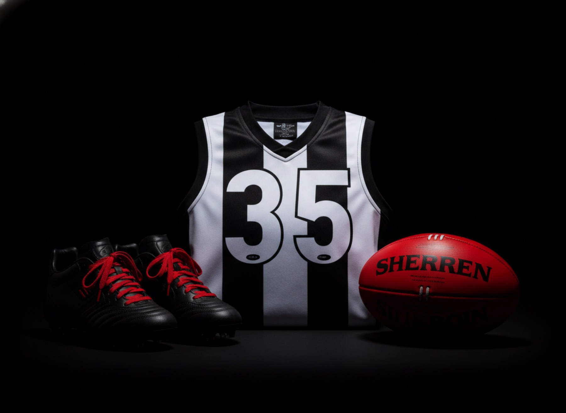 Guernsey, boots and ball